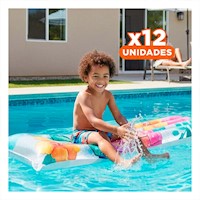 Pack12 Concepto Hogar Inflable Blanco Tortuga para Casa Decoracion Verano Acuatico